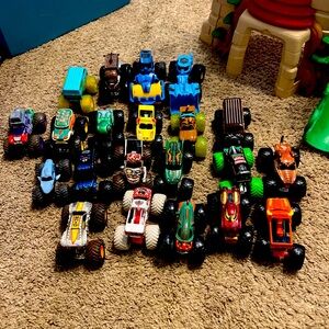 Monster jam truck lot